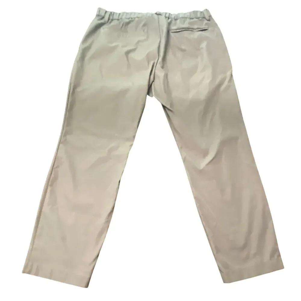 Banana Republic Gray Performance Golf Pants Men’s 38x29 Stretch Casual Office